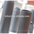 Crisol de cerámica refractaria de cerámica del tubo del cabide del silicio de cerámica de gran tamaño
